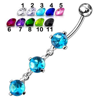 KOLCZYK DO PĘPKA