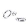 kolczyk, BASIC, silver earring