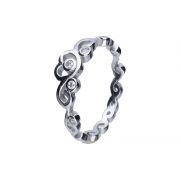 KOLCZYK DO PĘPKA #BIAŁY